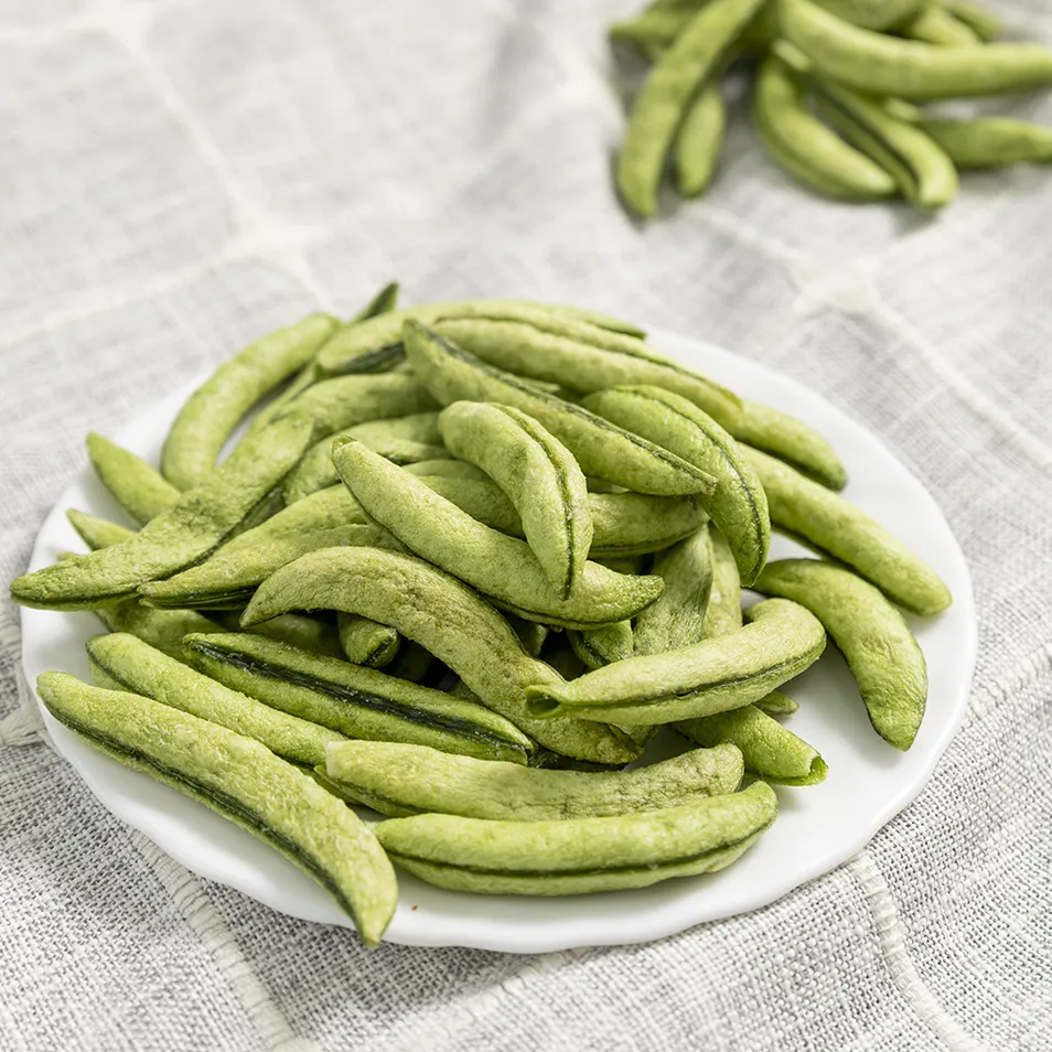 Petiscos de Ervilhas Doces com Aroma de Feijão para Estímulo do Apetite