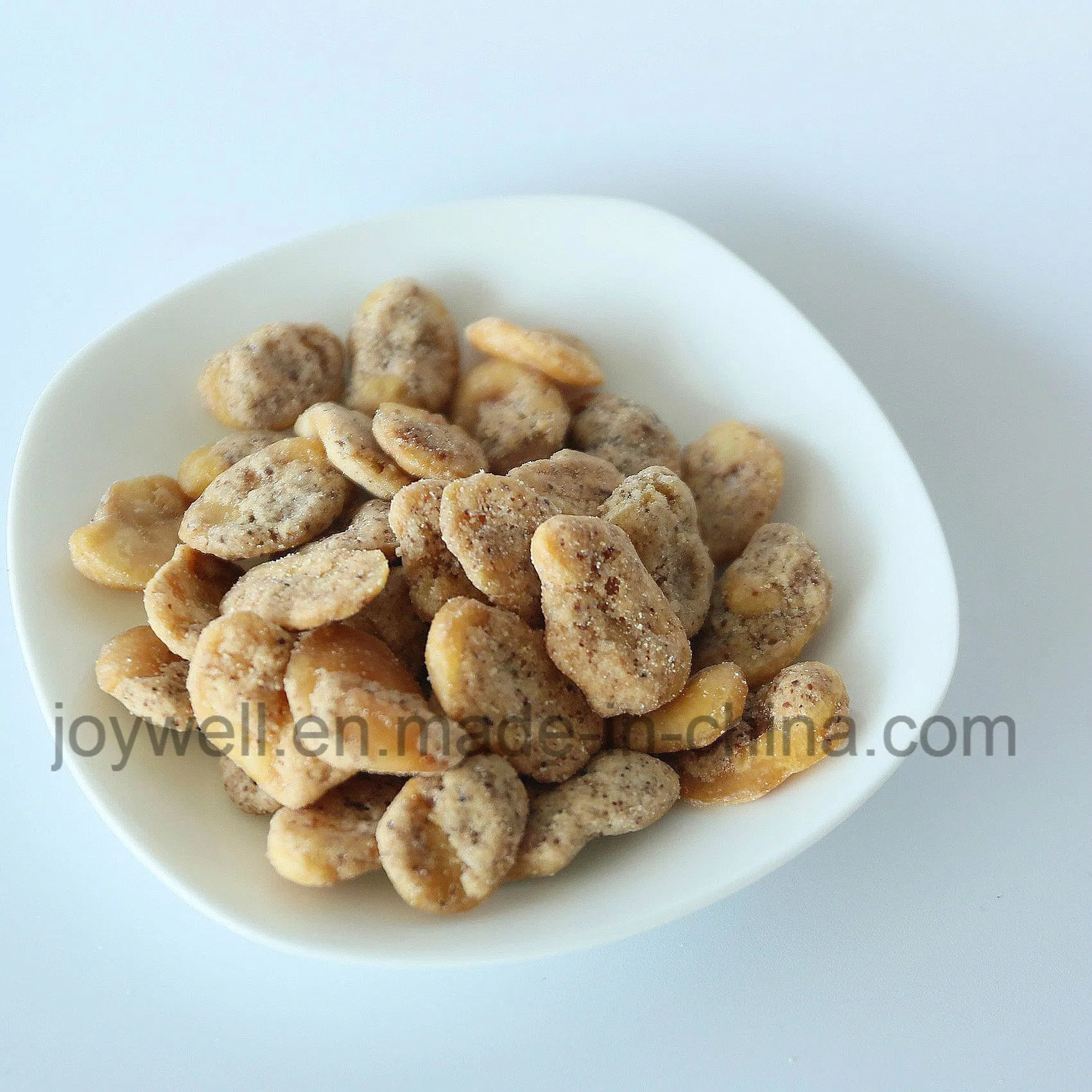 Chips de Fava Broad Crocantes com Wasabi e Nutrição Completa