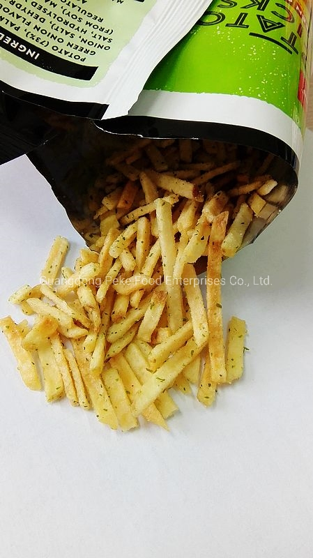 Alimentos Sal Marinho Cebolinha Pronto Salgado Fumando Churrasco/Ketchup Sal Vinagre Palitos de Batata Batatas Fritas Papas Fritas Papas (Aprovado pela FDA/IFS/BRC/HACCP/ISO)
