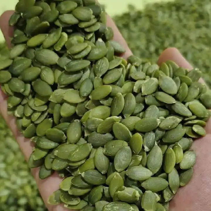 Sementes de Abóbora Inteiras Secas Sem OGM Alimentos para Lanche