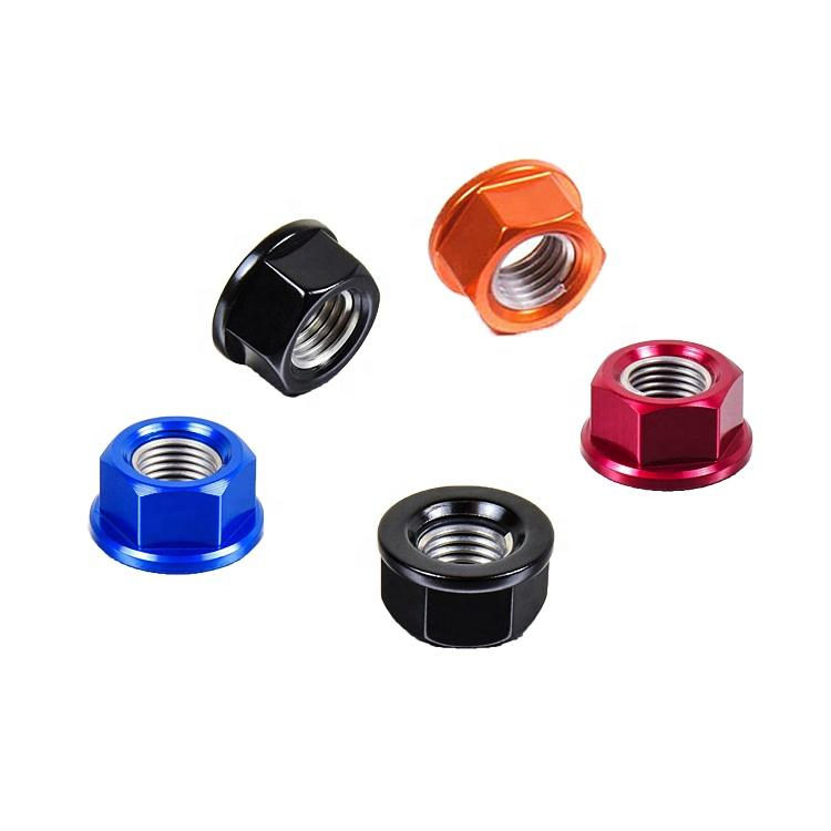 Porca Hexagonal ASTM A194 Gr 2h Porca de Travamento HDG com Cera Azul