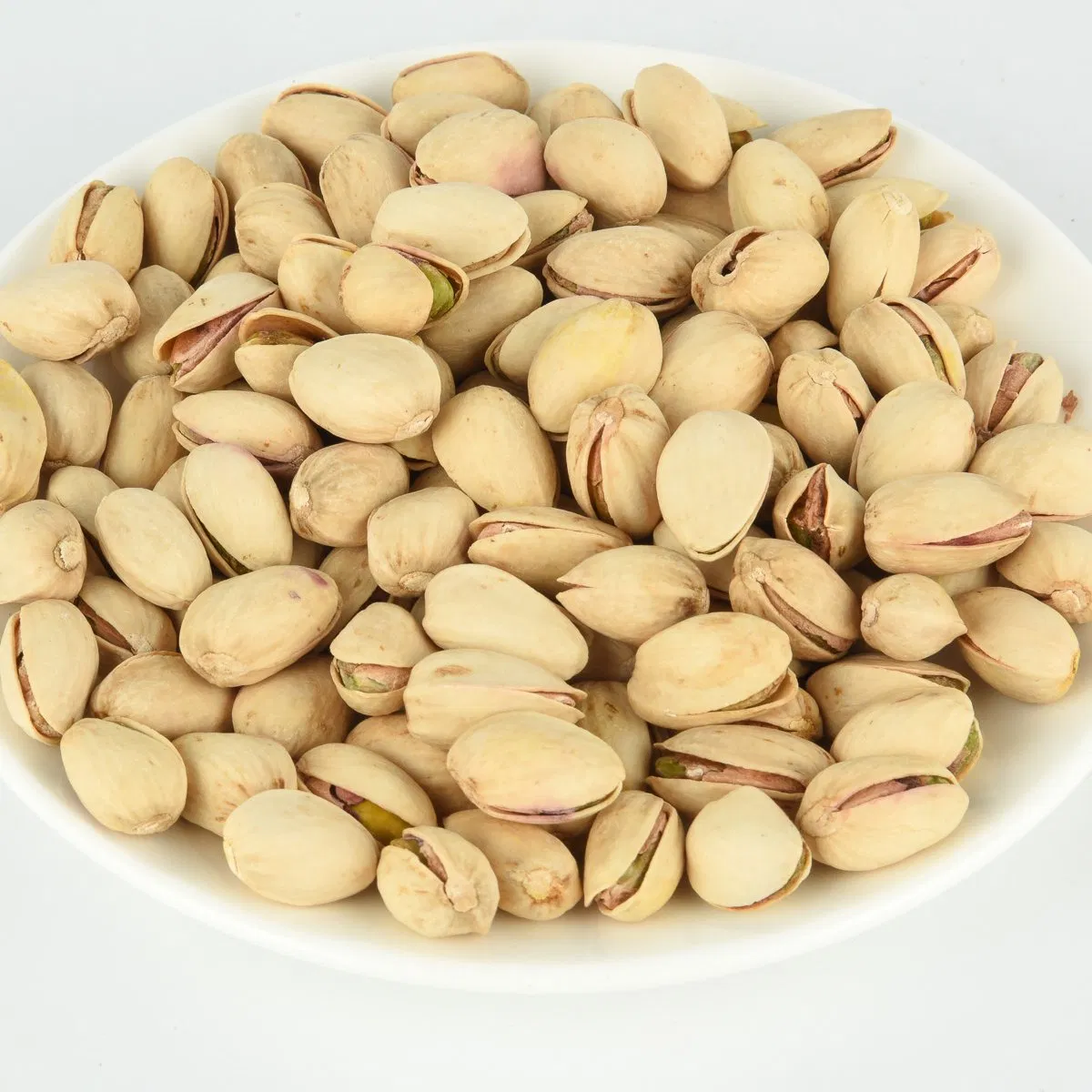 Pistache cru orgânico rico em nutrientes saudáveis