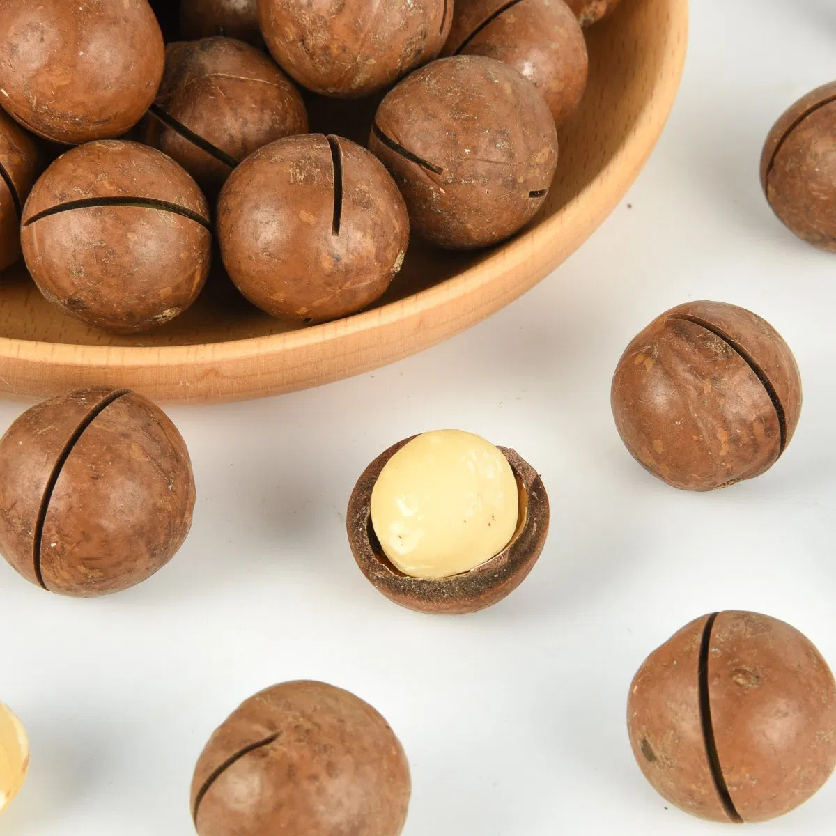 Melhores Sabores Snacks Saudáveis de Alta Qualidade Saborizados Compradores Globais com Noz de Macadâmia