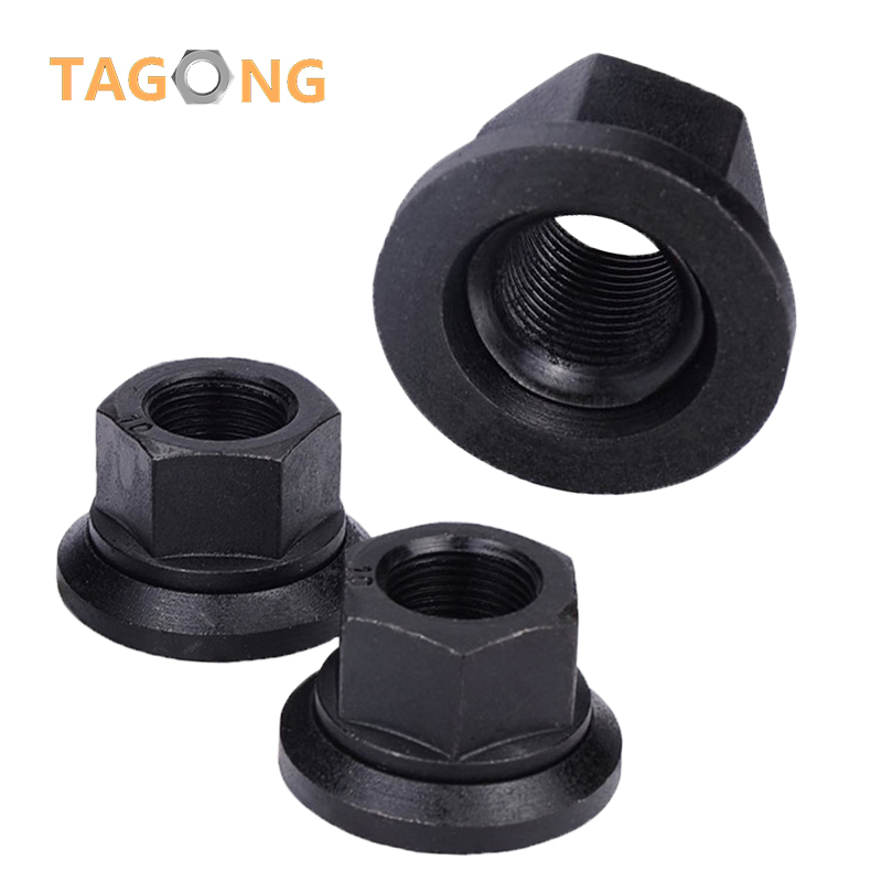 M22X1.5 Porcas de Spline com Bulge Cromadas 1.38" Porcas de Travamento Altas M14X1.5