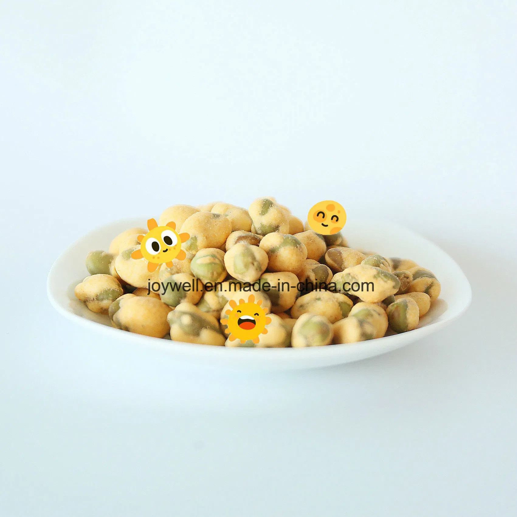 Certificado Kosher Zero Colesterol Sabor Picante Edamame Torrado em Camada de Feijão Verde Snack