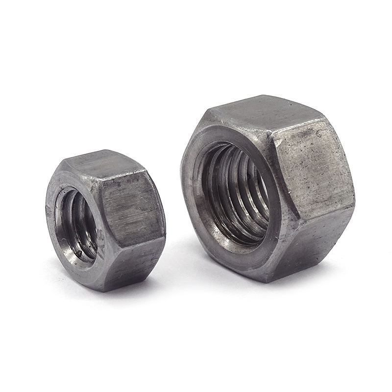 Fábrica DIN934 Aço Carbono Zincado Óxido Preto Amarelo Porca Hexagonal Hexagonal