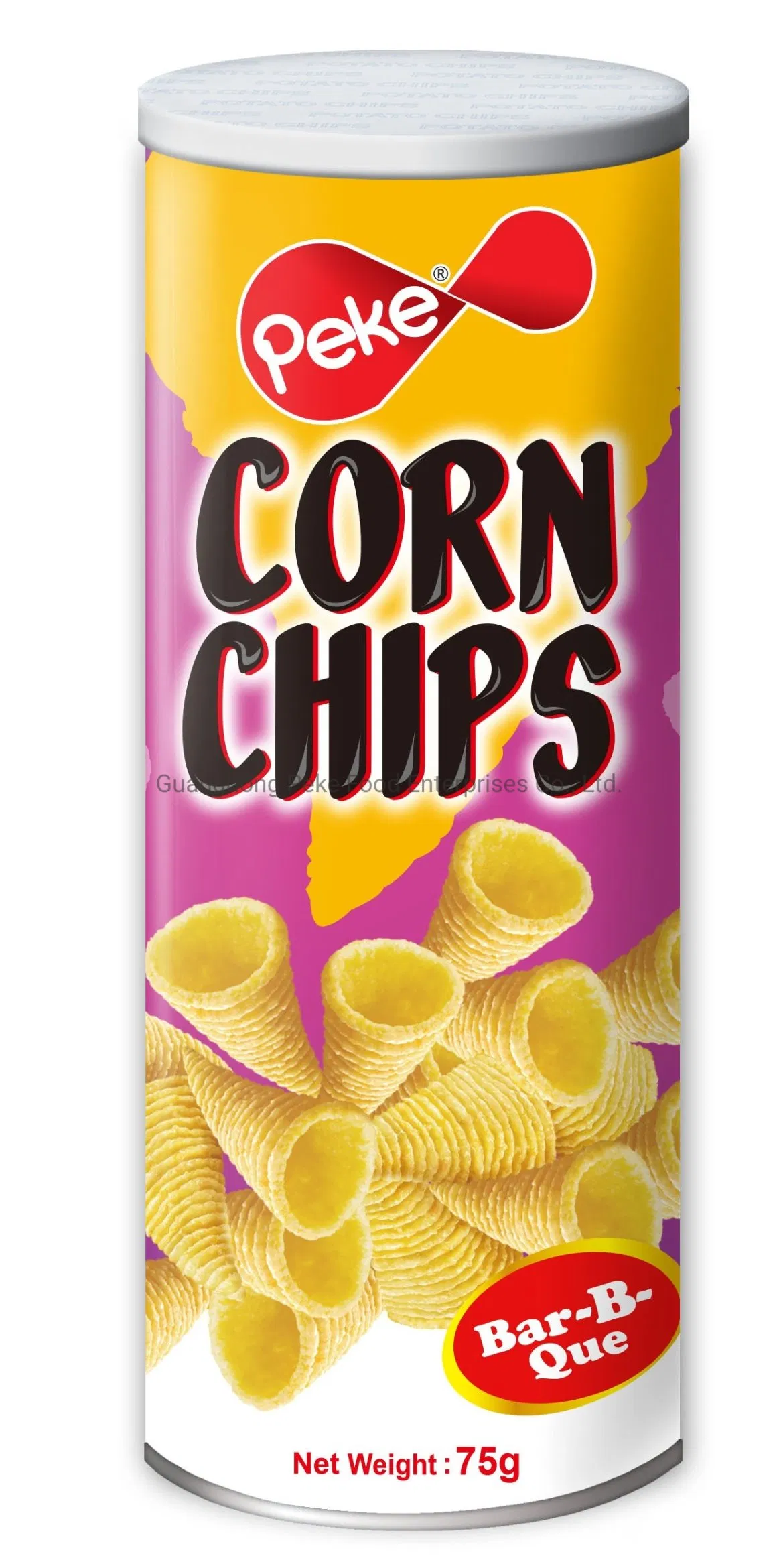 Alimentos Mercearia FMCG Lanches Snacks de Milho Extrudados Lanches Mais Saudáveis Mini Chips de Milho