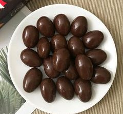 Snack Crocante de Amêndoas Cobertas com Chocolate Halal BRC