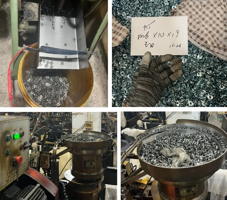 Preço de Fábrica Móveis Porca de Aço Carbono e Aço Inoxidável 4 Porca T de 3 Pontas