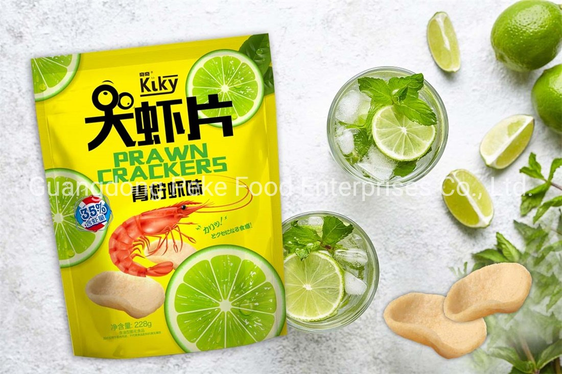 200g-285g Snacks de Camarão Snacks em Forma de Bugle Snacks Ovais Snacks em Forma de Triângulo Snacks em Forma de Bastão com Embalagem em Grande Quantidade