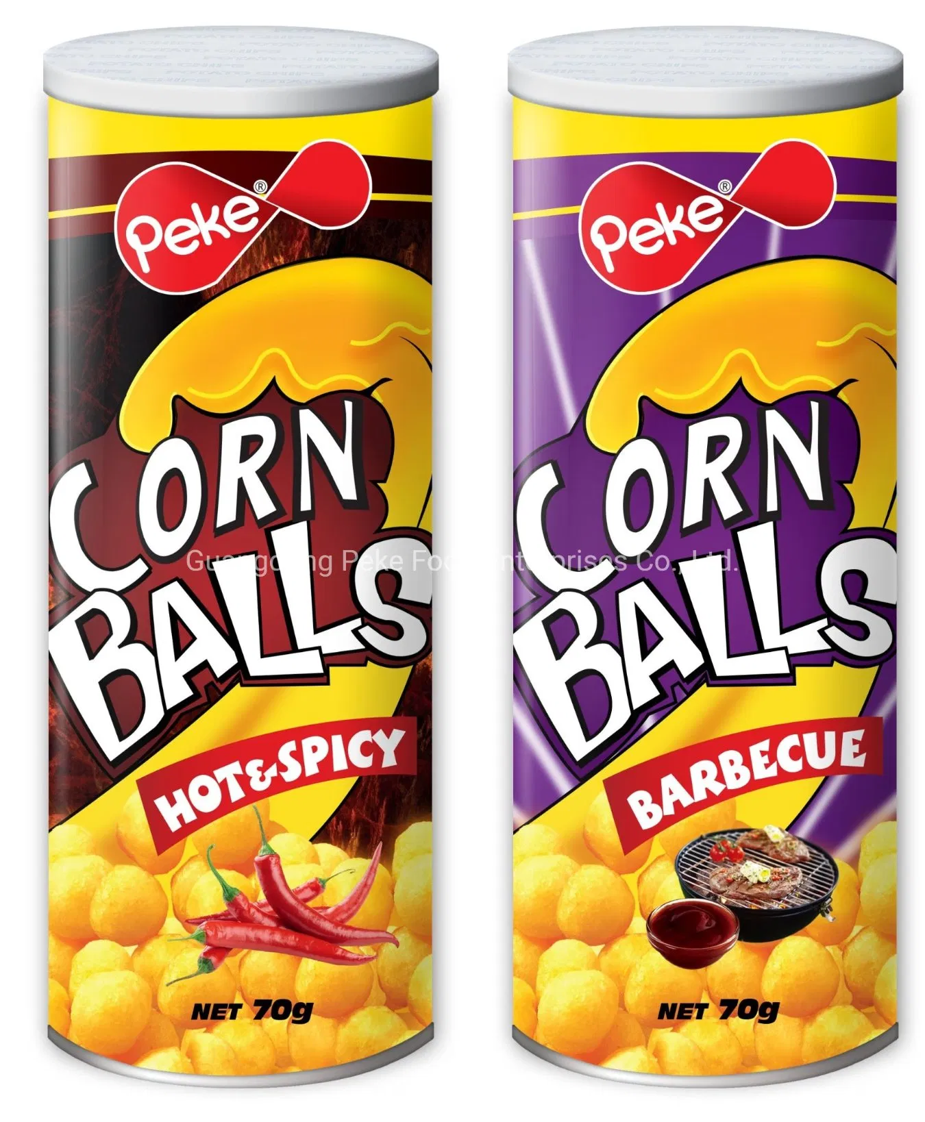 Alimentos Mercearia FMCG Lanches Snacks de Milho Extrudados Lanches Mais Saudáveis Bolinhas de Queijo