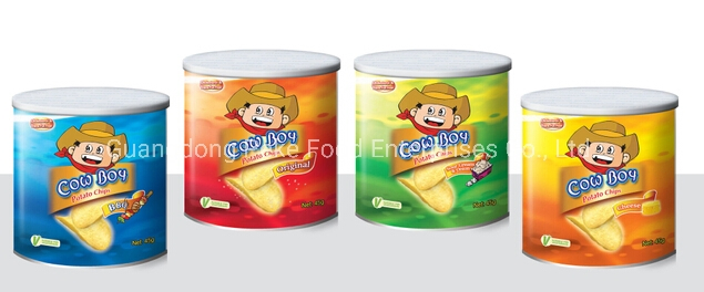Máquina de Lanches Produz Batatas Fritas e Snacks de Milho com Múltiplos Sabores