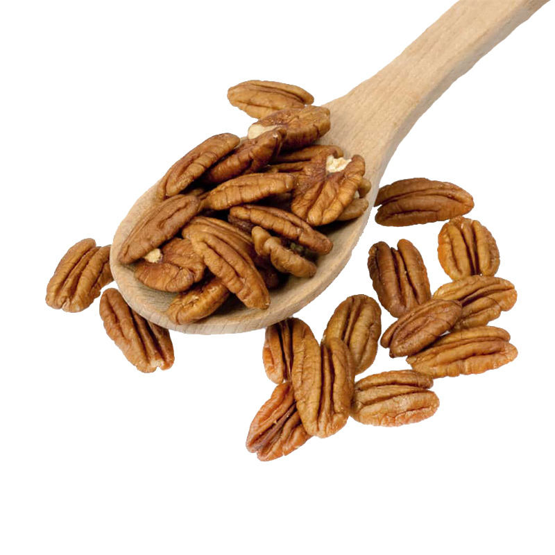 Núcleos de noz-pecã saudáveis e deliciosos, lanches naturais nutritivos em atacado