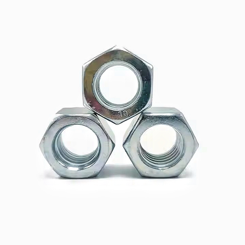 Preço de Fábrica Alta Qualidade Porcas de Aço Inoxidável, DIN934 Porcas Hexagonais, Porcas Hexagonais de Aço Carbono Galvanizado DIN 934 M3-M110, Porcas Hexagonais Coll, Porcas Hexagonais Acabadas
