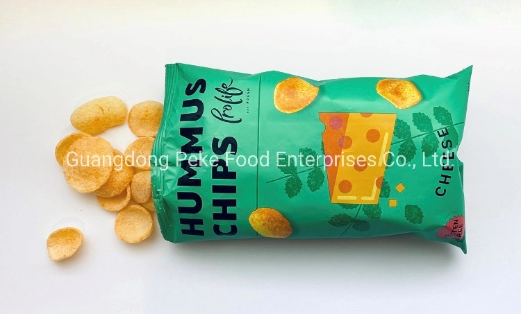 Chips de Hummus, Biscoito de Camarão, Snacks Saudáveis Feitos de Pellets, No. 1 Vendendo no Mercado da UE, Crocante Delicioso
