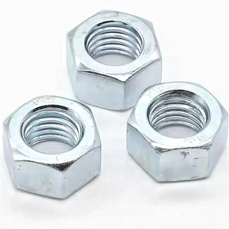 Preço de Fábrica Alta Qualidade Porcas de Aço Inoxidável, DIN934 Porcas Hexagonais, Porcas Hexagonais de Aço Carbono Galvanizado DIN 934 M3-M110, Porcas Hexagonais Coll, Porcas Hexagonais Acabadas