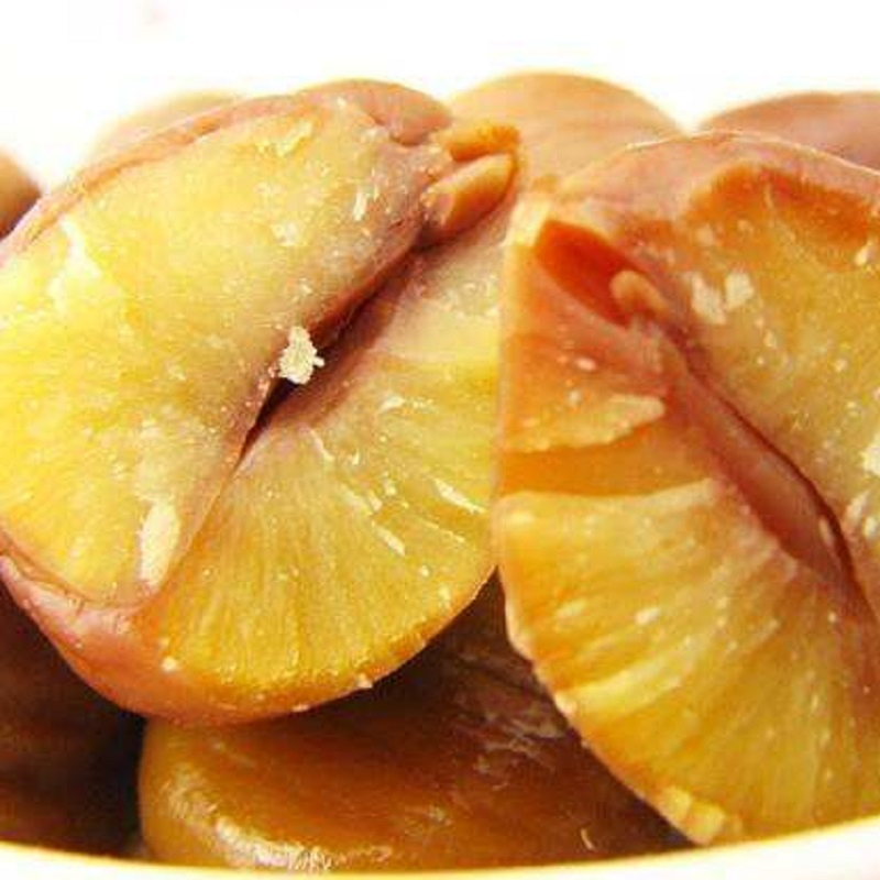 Castanha descascada assada congelada IQF à venda, alimento saudável, lanche para dieta de alta qualidade
