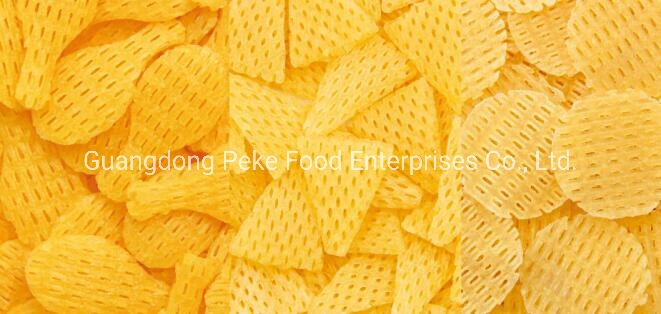 Petisco Puff Seco Pelota Segunda Secagem Petiscos Pelotas com Bases de Multigrãos com Aprovação Kosher Linhas de Produção (Aprovação HACCP/BRC/ISO/HALA/FDA/KOSHER)