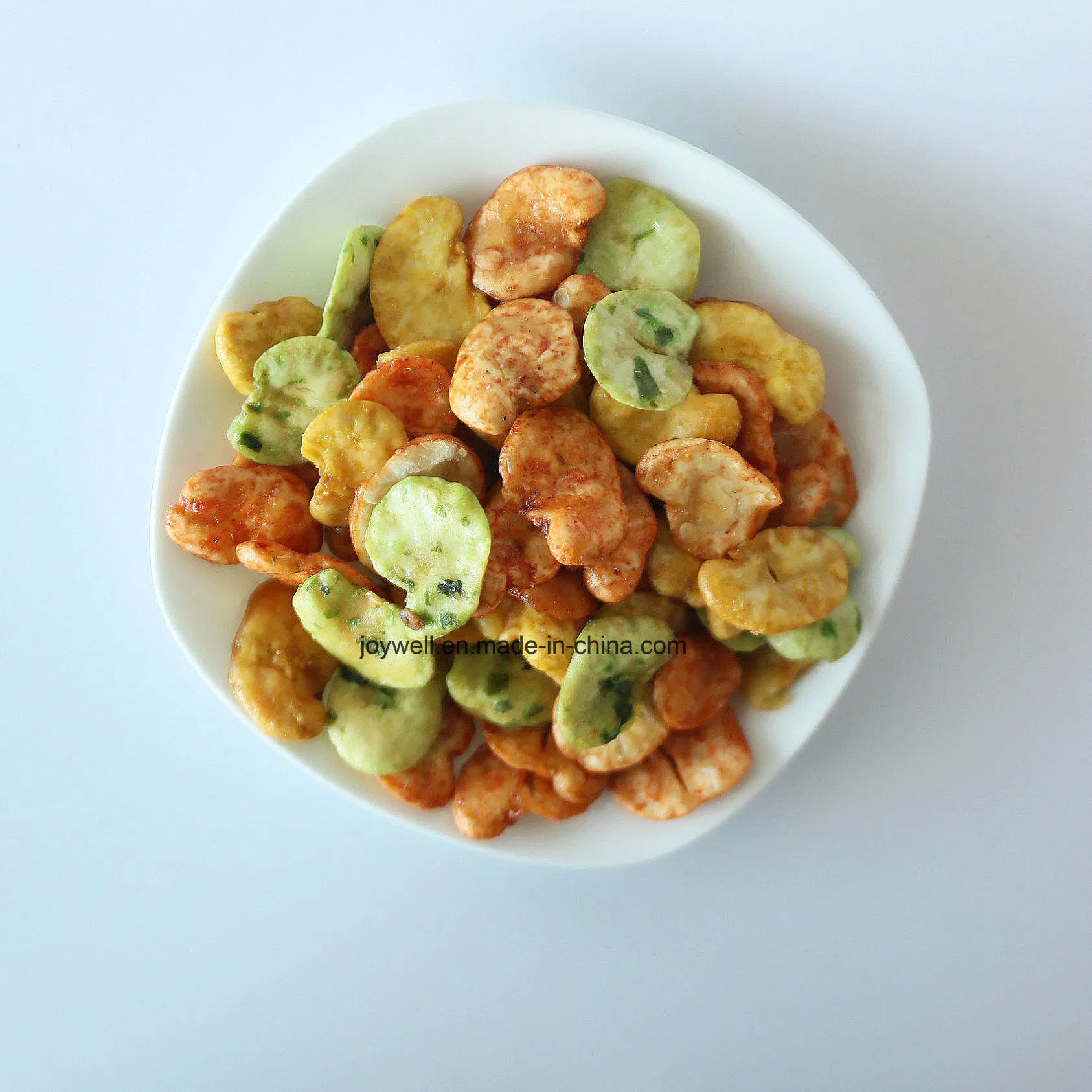 Curry de Algas Marinhas Sabor Camarão Chips de Fava de Feijão Broad Snacks Certificado Kosher Halal