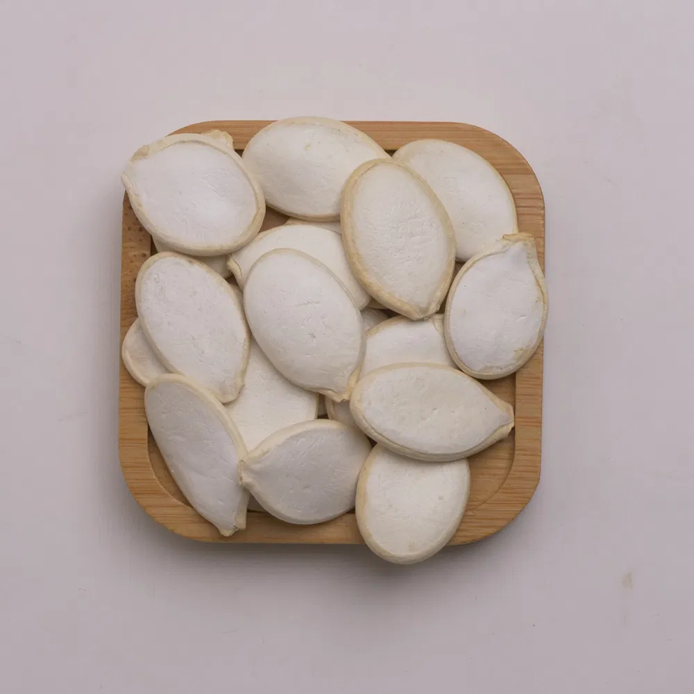 Sementes de Abóbora Brancas Inshell Nutritivas e Premium para Exportação da China