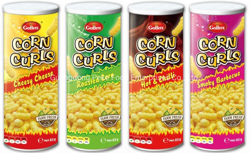 80g/60g Snacks de Milho Assados Peke Brand Bolas de Milho Anéis de Milho Snacks Mais Saudáveis (NÃO FRITOS) com Baixo Teor de Gordura, Colesterol e Livre de Gordura Trans Todos, em Natural, Halal