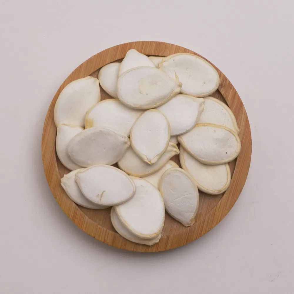 Fornecimento de Fábrica Fruta Seca Crua Snack Orgânico Saudável Sementes de Abóbora Brancas