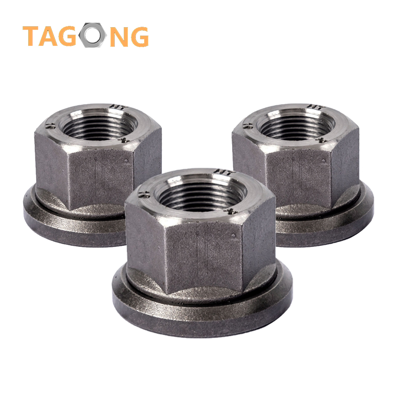 M22X1.5 Porcas de Spline com Bulge Cromadas 1.38" Porcas de Travamento Altas M14X1.5