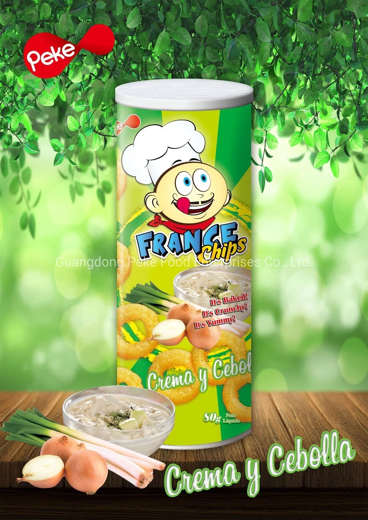 Lanche de comida/ Tom&Jerry Anéis de Milho Assados Super Anéis com Enlatados