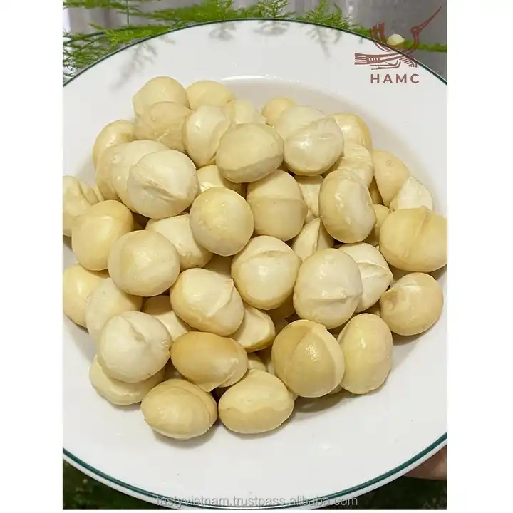 Nozes de Macadâmia Torradas com Sabor, Grãos Sem Casca