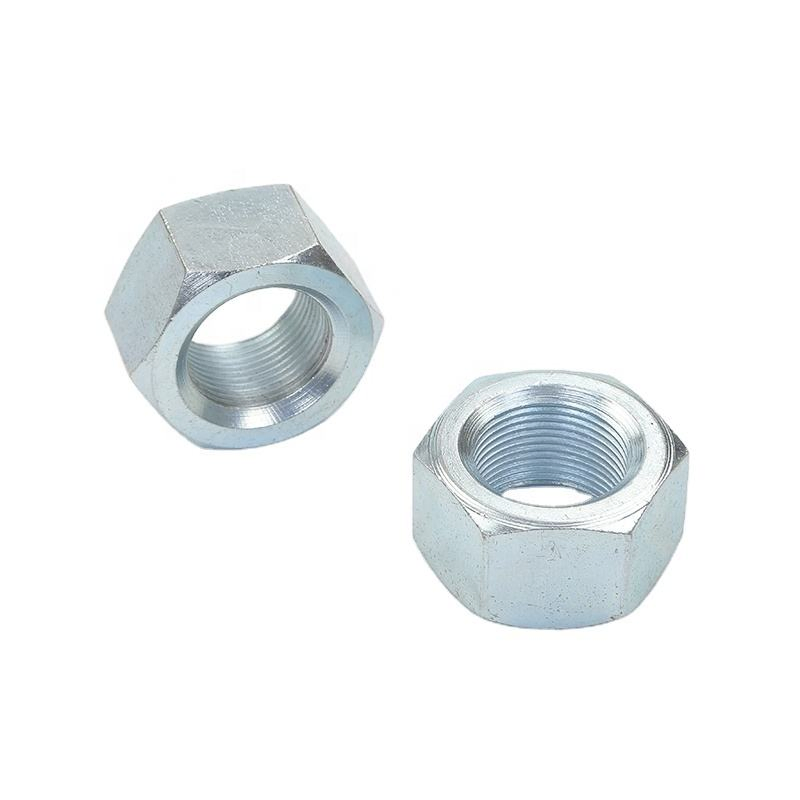 Fábrica DIN934 Aço Carbono Zincado Óxido Preto Amarelo Porca Hexagonal Hexagonal
