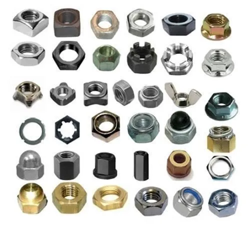 Porca Hexagonal ASTM A194 Gr 2h Porca de Travamento HDG com Cera Azul