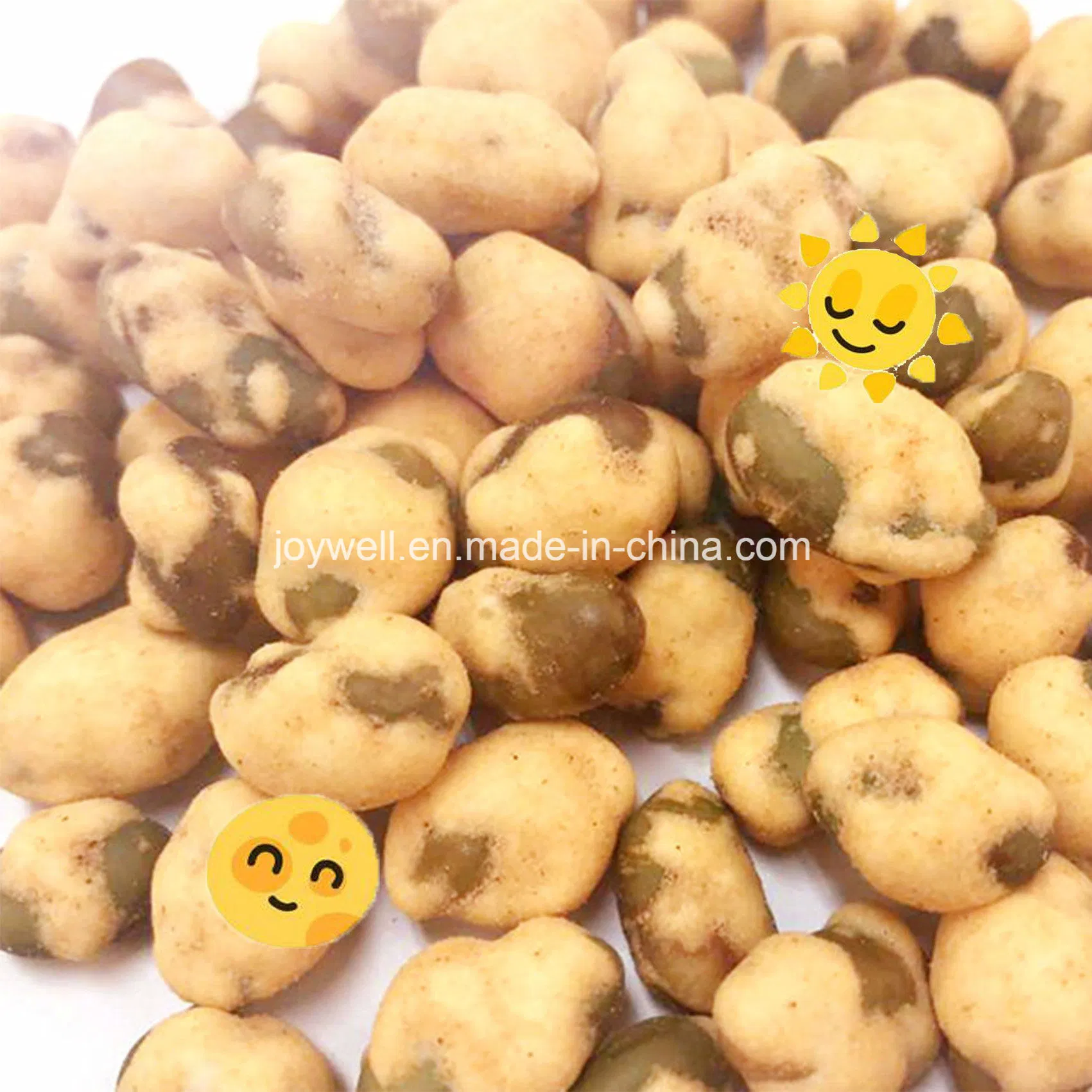 Snacks saudáveis de edamame natural de alta qualidade com sabor de churrasco assado