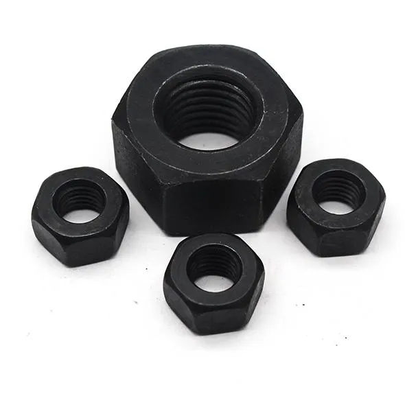 Porca Hexagonal ASTM A194 Gr 2h Porca de Travamento HDG com Cera Azul