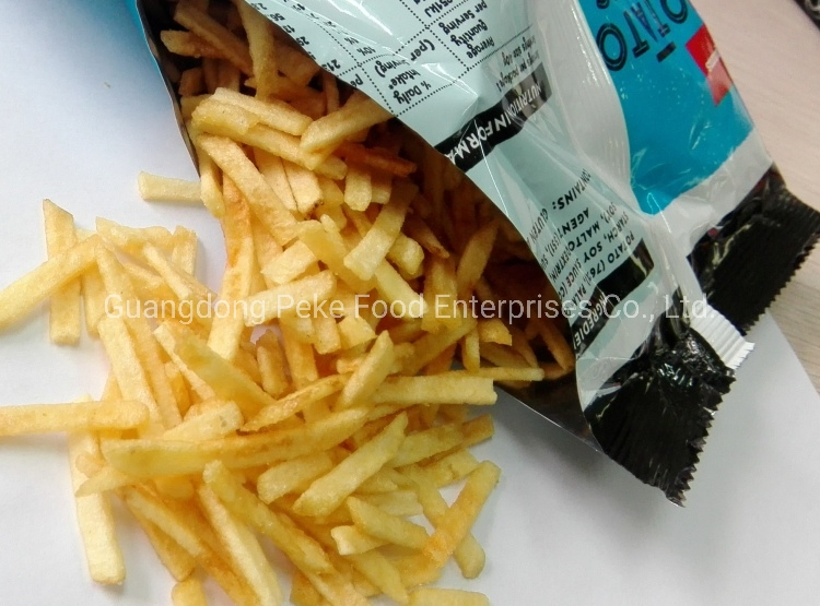 Alimentos Sal Marinho Cebolinha Pronto Salgado Fumando Churrasco/Ketchup Sal Vinagre Palitos de Batata Batatas Fritas Papas Fritas Papas (Aprovado pela FDA/IFS/BRC/HACCP/ISO)