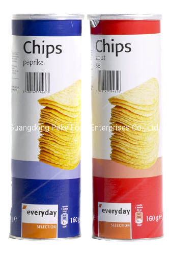 Batatas fritas Great Value em lata (padrão premium com qualquer tamanho)