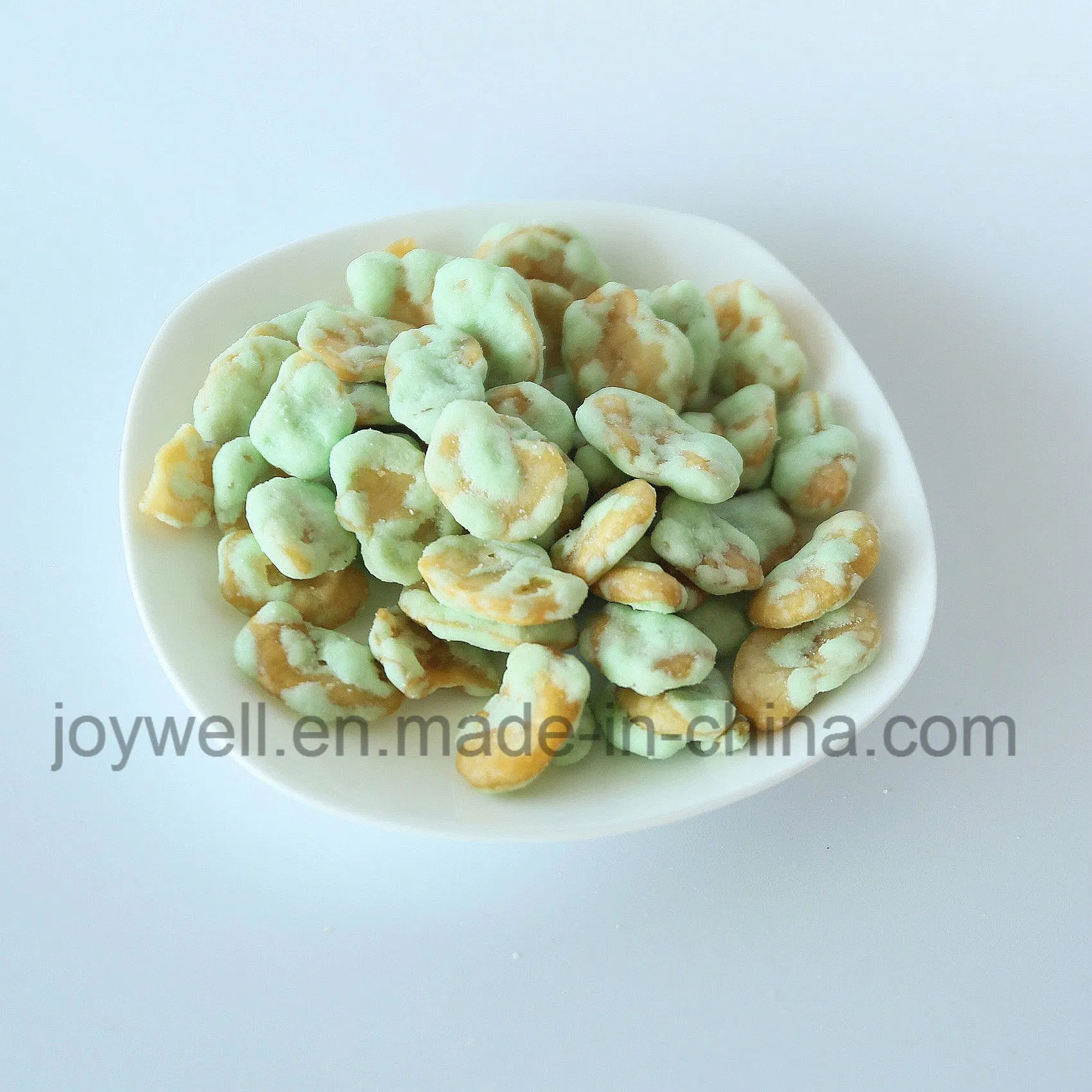 Chips de Fava Broad Crocantes com Wasabi e Nutrição Completa