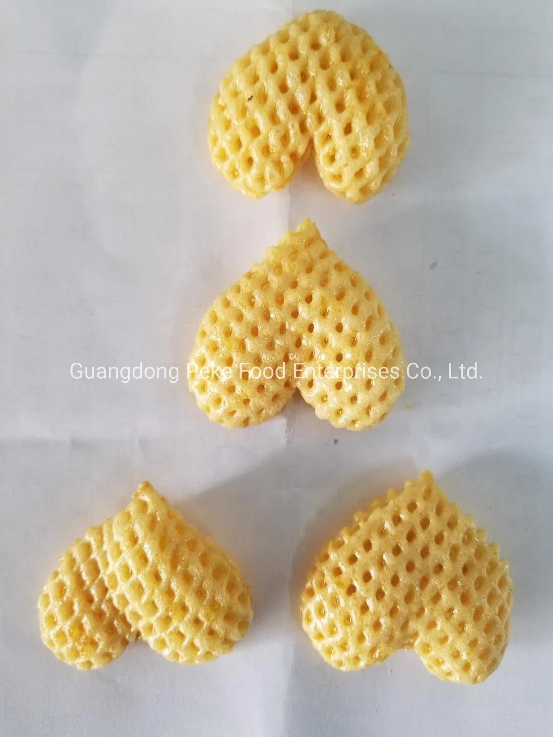 Máquina de Lanches - Triângulo Oval Palitinhos Retângulo Bugle Cone Petiscos de Camarão Pelota com Bases de Grãos Múltiplos (HACCP/Brc/ISO/Hala Kosher)