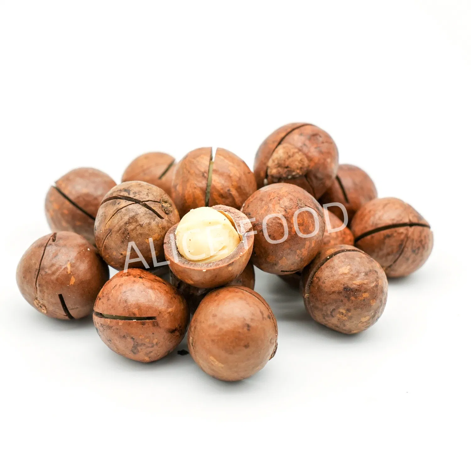 Vendas Diretas de Fábrica de Nozes de Macadâmia Torradas com Sabor de Baunilha
