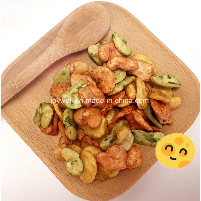 Chips de Fava de Feijão Broad Bean de Alta Qualidade Misturados Torrados de Diferentes Cores Lanches de Lazer
