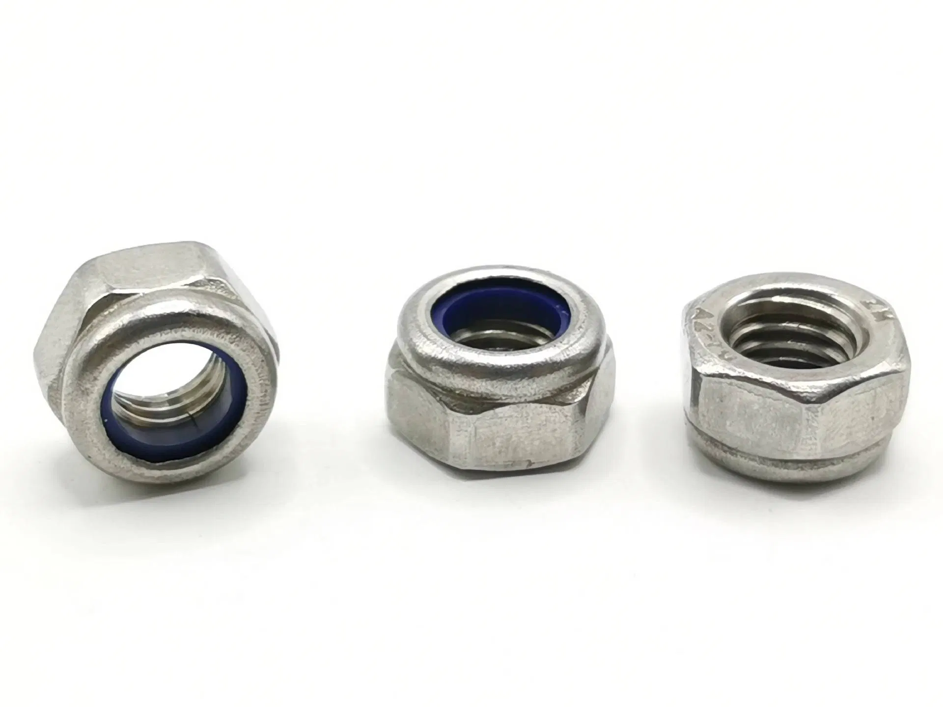 Porcas galvanizadas coloridas anti-afrouxamento fixadores