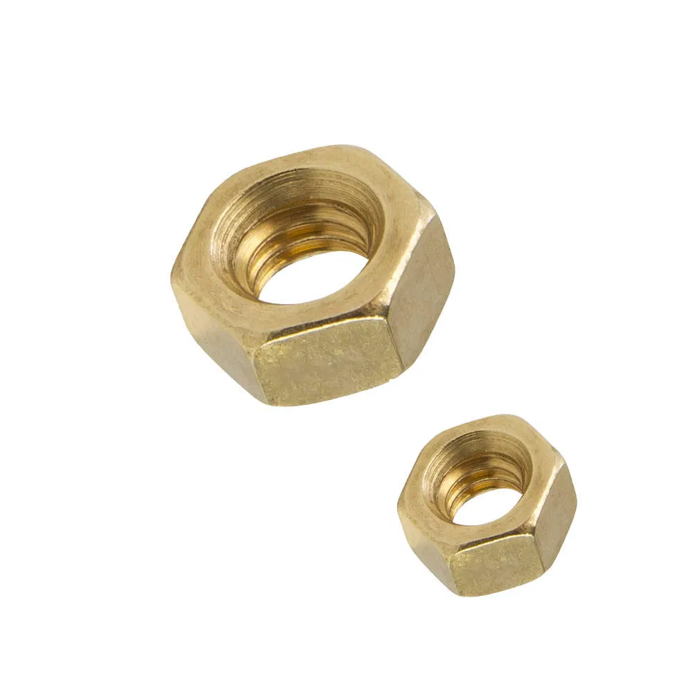 Fábrica DIN934 Aço Carbono Zincado Óxido Preto Amarelo Porca Hexagonal Hexagonal