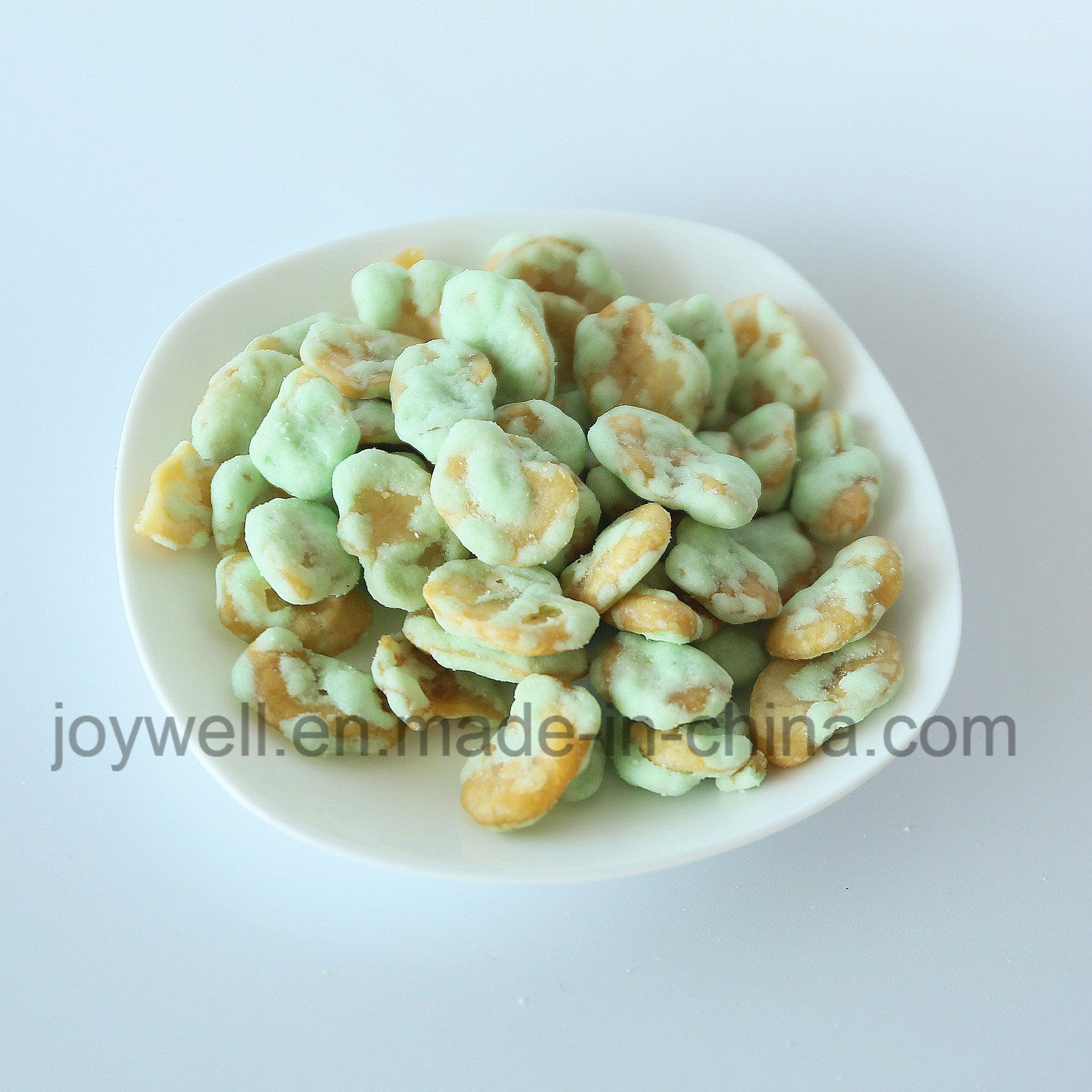 Chips de Fava Broad Crocantes com Wasabi e Nutrição Completa