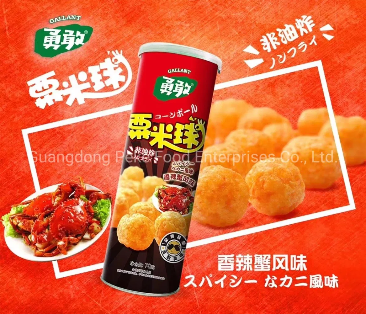 Snacks de Milho Assados - Snack Extrudado (Bases de Batata e Milho)