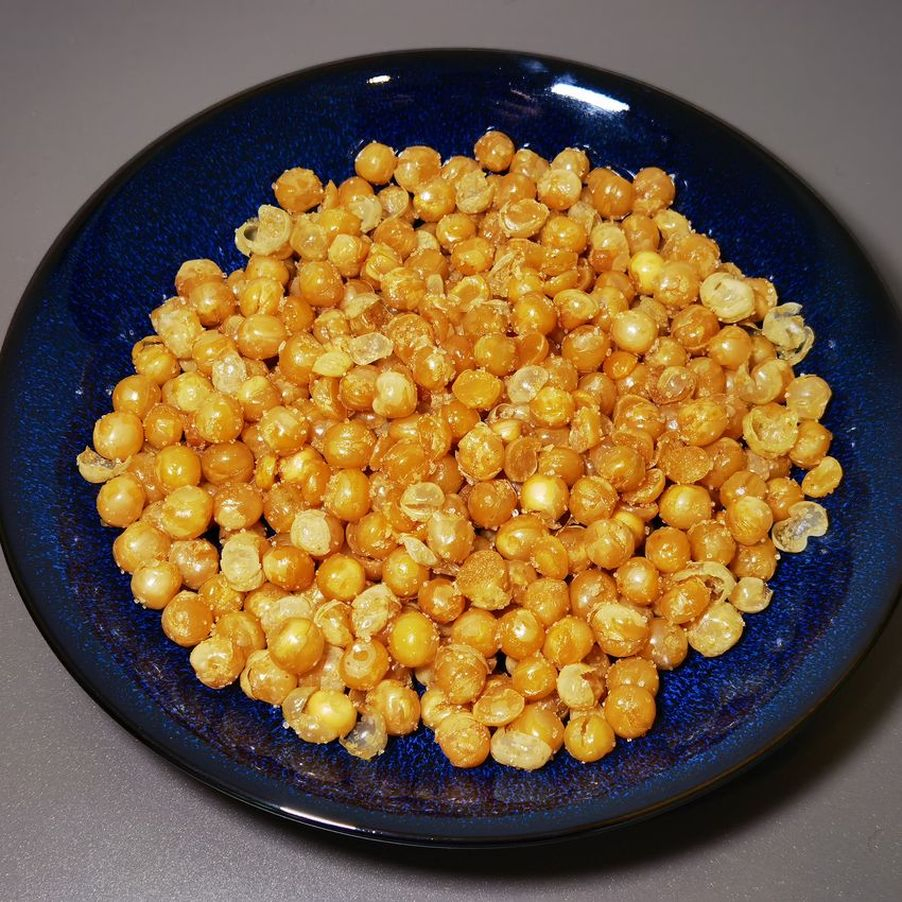 Huangjindou Snacks de Feijão Crocante com Sabor de Ervilha