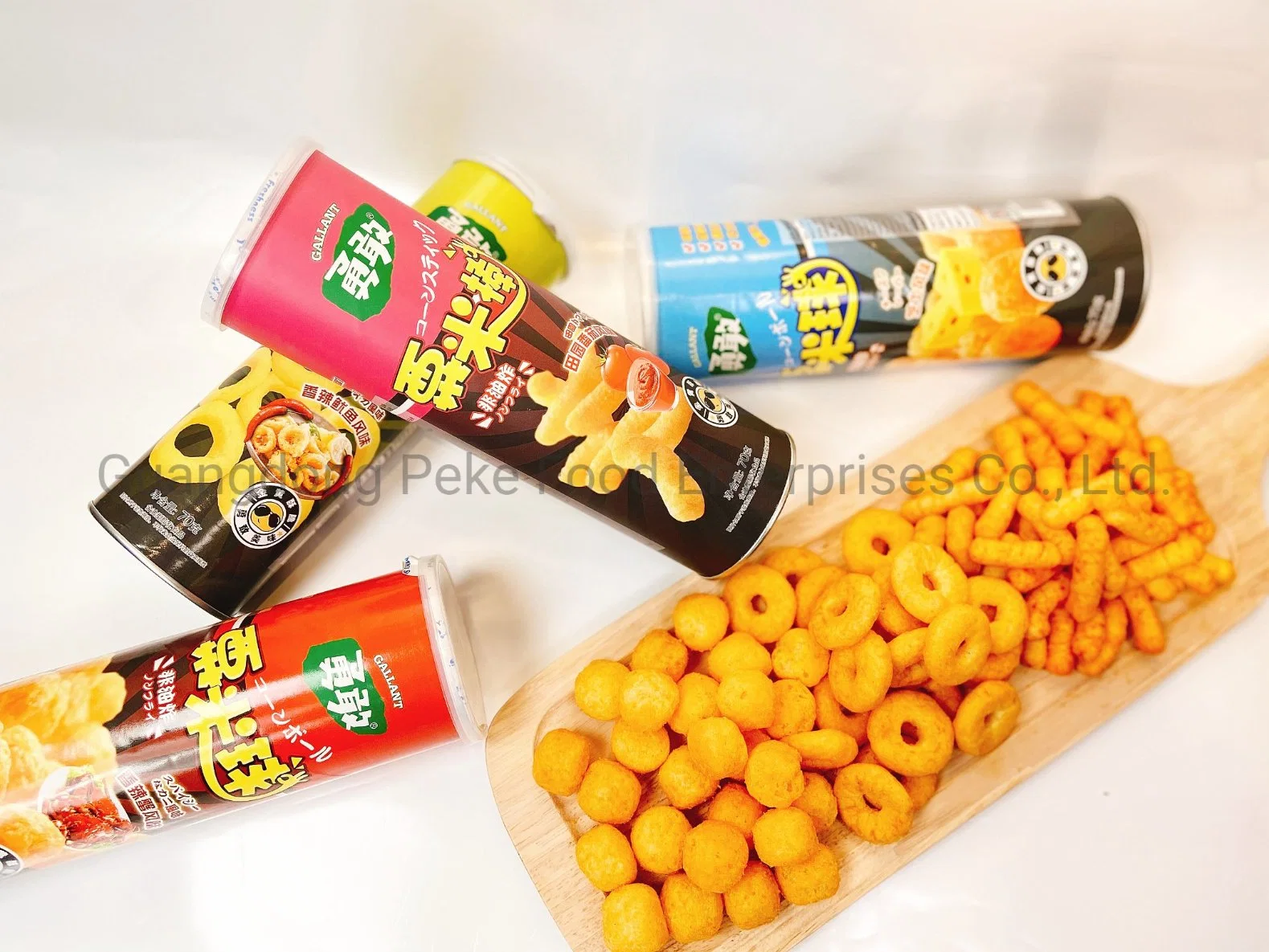 Snacks de Milho Assados para Marca Própria