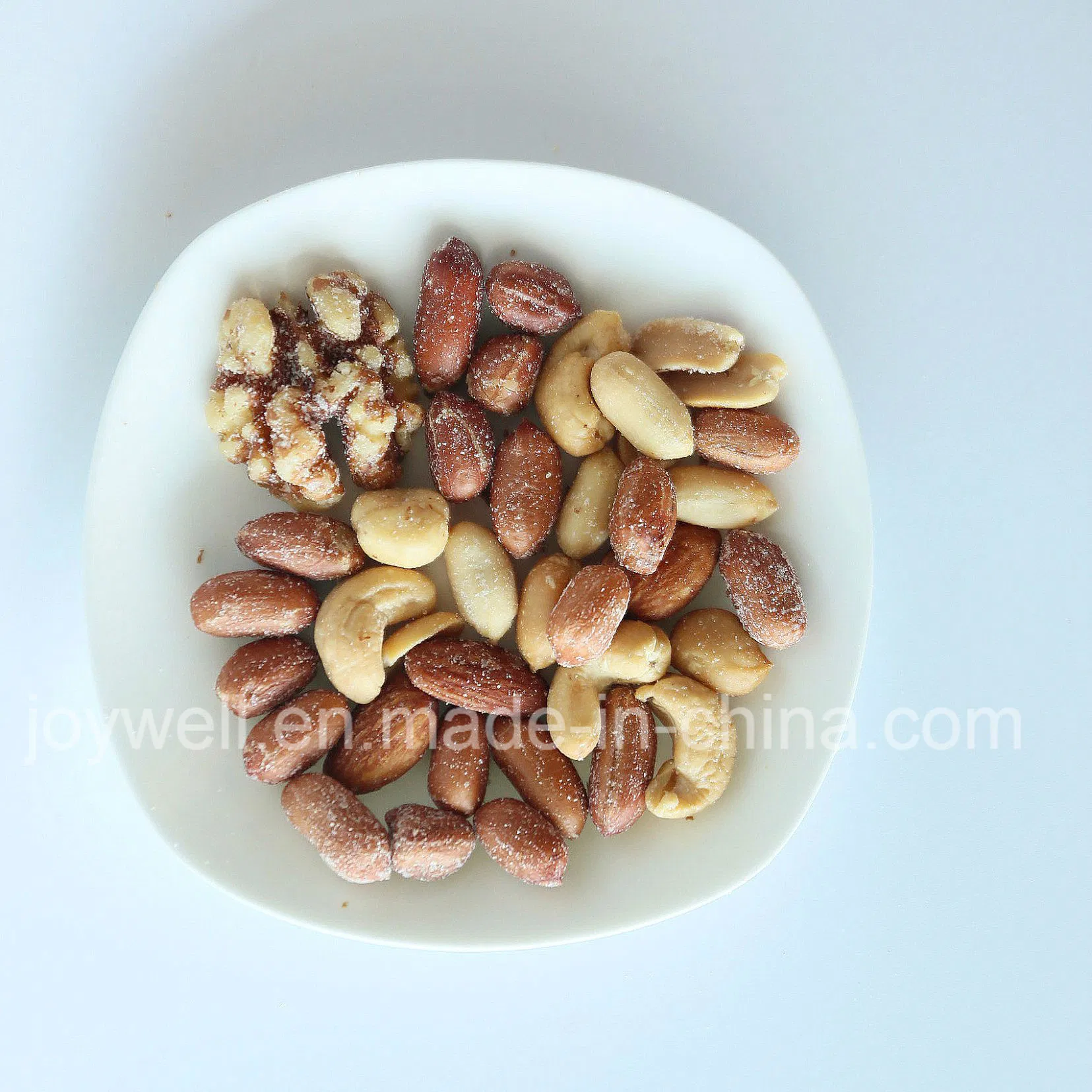 Mistura de Castanhas Salgadas: Caju, Amêndoas, Amendoins, Snacks de Nozes