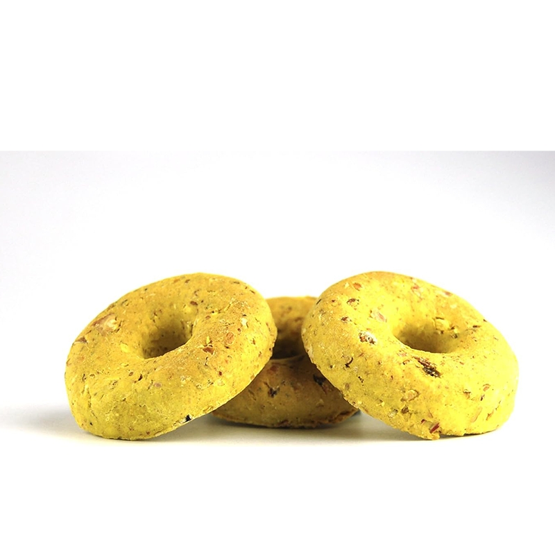 Anéis de Germem de Milho, Produtos de Panificação Saudáveis, Biscoitos Naturais 500g Petisco para Cães