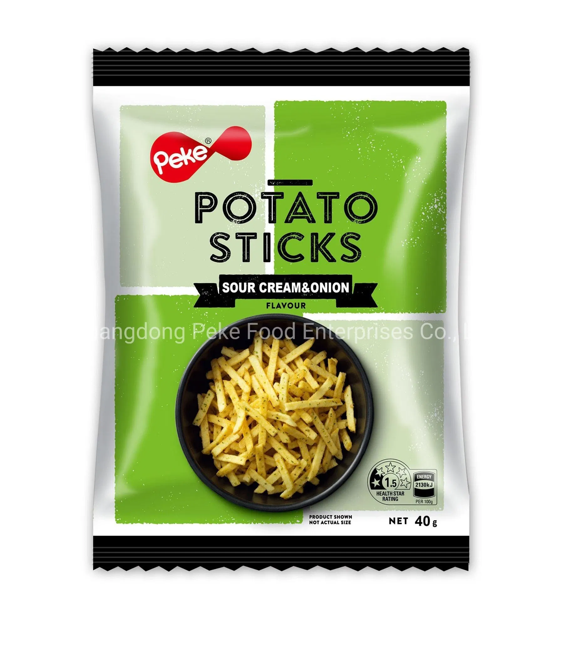 Alimentos Sal Marinho Cebolinha Pronto Salgado Fumando Churrasco/Ketchup Sal Vinagre Palitos de Batata Batatas Fritas Papas Fritas Papas (Aprovado pela FDA/IFS/BRC/HACCP/ISO)