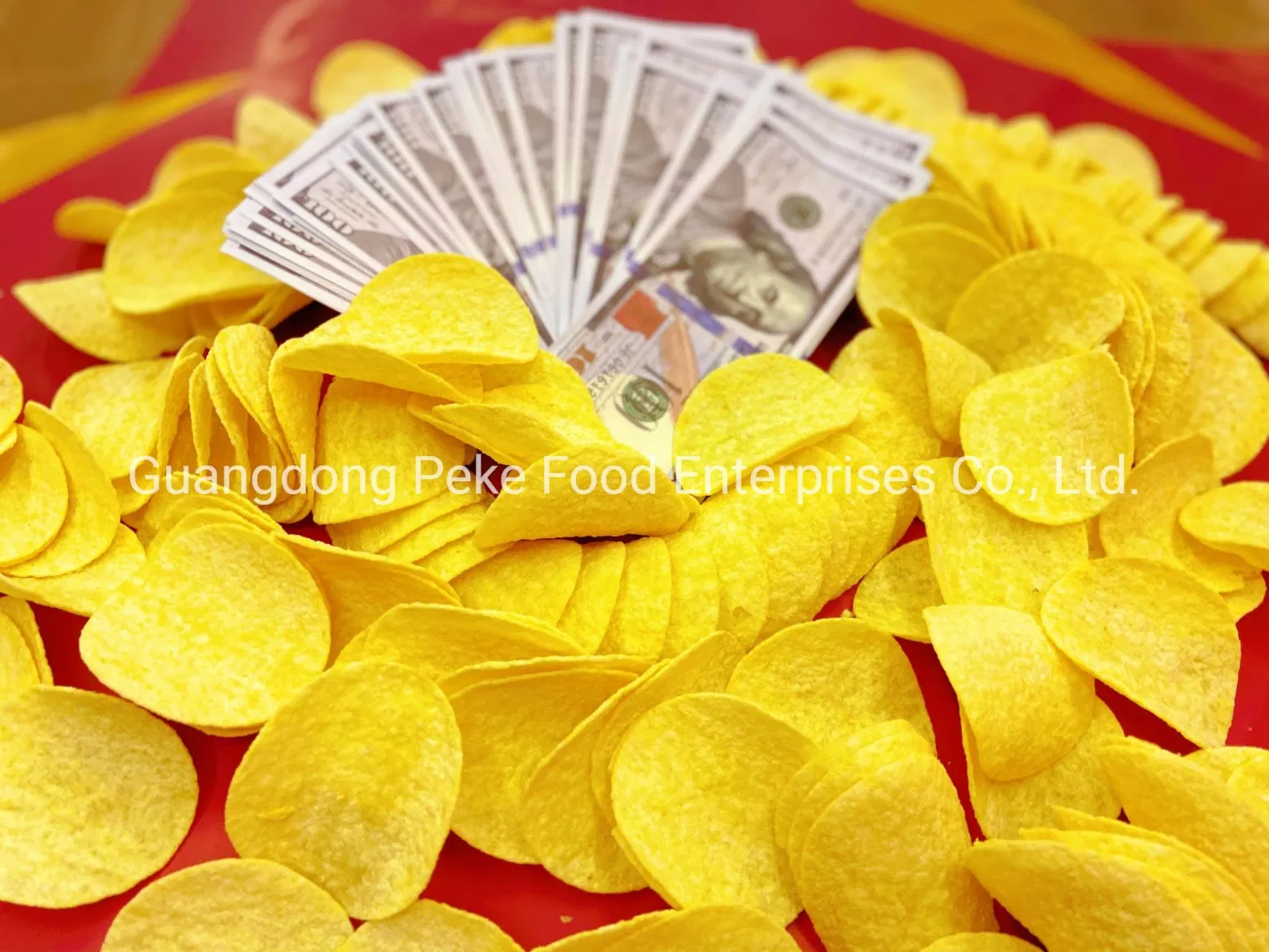 Parceiro de Vendas de Biscoitos - Batatas Fritas, Chips de Batata, Tortilhas, Chips de Milho, Alimentos Enlatados, Pipoca, Alimentos Inflados com Halal (APROVADO POR ISO/HACCP/BRC/FDA)