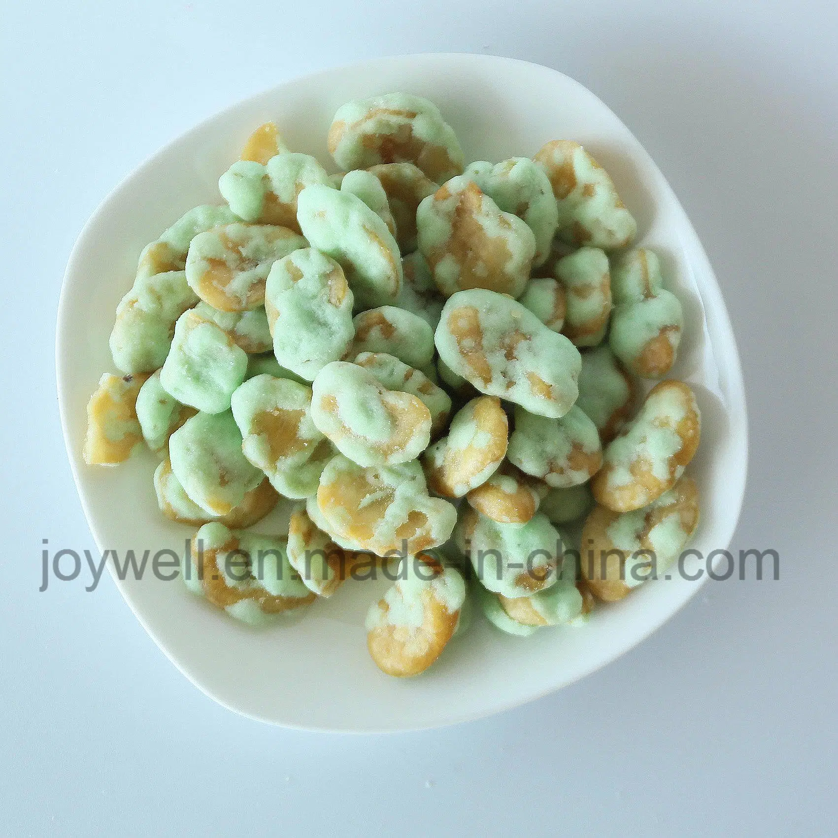 Chips de Fava Broad Crocantes com Wasabi e Nutrição Completa